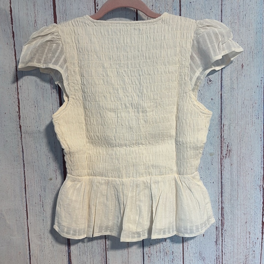 NWT American Eagle Smocked Top - Picture 5 of 6